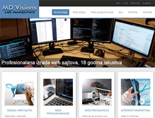 Tablet Screenshot of mdvisions.net